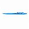 Ручка масляна автоматична TROPICAL TOUCH, RUBBER TOUCH BM.8272, 0,7 мм, пласт.корпус, синя