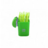 Ручка масляная автоматическая TROPICAL TOUCH, RUBBER TOUCH BM.8272, 0,7 мм, пласт.корпус, синяя