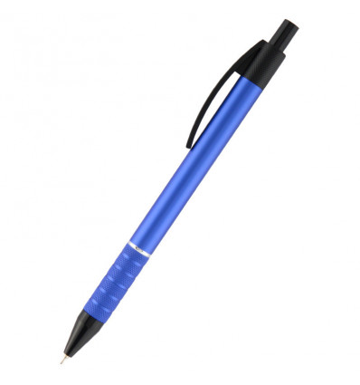 Ручка масляна автоматична Axent Prestige AB1086-02-02, синя, 0.7 мм, корпус синій