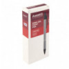 Ручка масляная автоматическая Axent Prestige AB1086-03-02, синяя, 0.7 мм, корпус серый