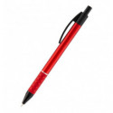 Ручка масляная автоматическая Axent Prestige AB1086-06-02, синяя, 0.7 мм, корпус красный