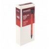 Ручка масляна автоматична Axent Prestige AB1086-06-02, синя, 0.7 мм, корпус червоний