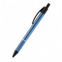Ручка масляна автоматична Axent Prestige AB1086-14-02, синя, 0.7 мм, корпус синій металік
