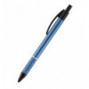 Ручка масляная автоматическая Axent Prestige AB1086-14-02, синяя, 0.7 мм, корпус синий металлик