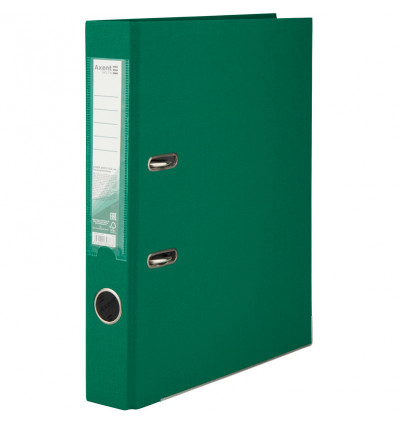 Папка-регистратор Axent Delta D1713-04P, односторонняя, A4, 50 мм, разобранная, зеленая