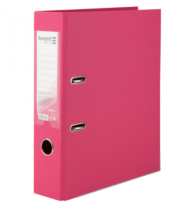 Папка-регистратор Axent Delta D1712-05C, двусторонняя, A4, 75 мм, собранная, розовая