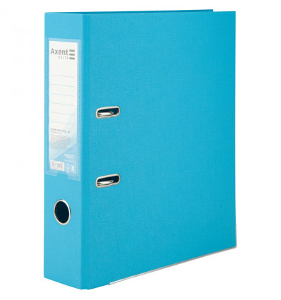 Папка-регистратор Axent Delta D1712-29C, двусторонняя, A4, 75 мм, собранная, светло-голубая