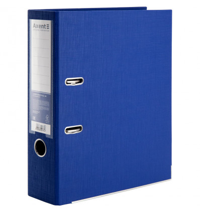 Папка-регистратор Axent Prestige+ 1722-02P-A, двусторонняя, A4, 75 мм, разобранная, синяя