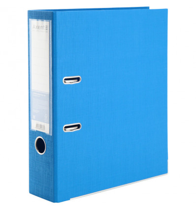 Папка-регистратор Axent Prestige+ 1722-07P-A, двусторонняя, A4, 75 мм, разобранная, голубая