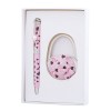 Набор подарочный Elegance: ручка шариковая + крючек для сумки, розовый LS.122029-10