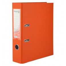 Папка-регистратор Axent Delta D1714-09P, односторонняя, A4, 75 мм, разобранная, оранжевая