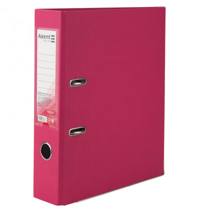 Папка-реєстратор Axent Delta D1714-05C, одностороння, A4, 75 мм, зібрана, рожева