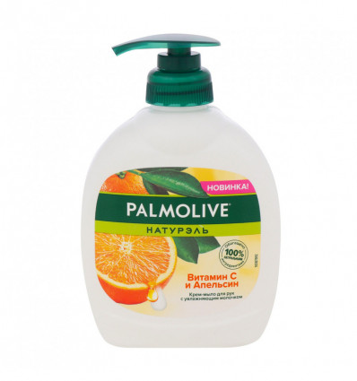 Жидкое мыло Palmolive Натурэль Увлажнение для чувствительной кожи Миндаль и Увлажняющее молочко 300м