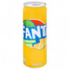 Напій Fanta з лимонним соком безалкогольний сильногазований 330мл бляшана банка