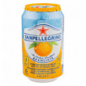 Напій безалкогольний Sanpellegrino Aranciata 0,33л бляшана банка