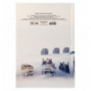 Книга записна Axent City Dubai 8423-23-A, A4, 210x295 мм, 192 аркуша, клітинка, тверда обкладинка