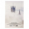 Книга записна Axent City London 8423-23-A, A4, 210x295 мм, 192 аркуша, клітинка, тверда обкладинка (
