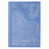 Книга записная Axent Maps Amsterdam 8422-507-A, A4, 210x295 мм, 96 листов, клетка, твердая обложка, 