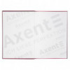 Книга записна Axent Numbers 8421-210-A, A4, 210x295 мм, 80 аркушів, клітинка, тверда обкладинка, рож