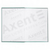 Книга записна Axent Numbers 8421-204-A, A4, 210x295 мм, 80 аркушів, клітинка, тверда обкладинка, зел
