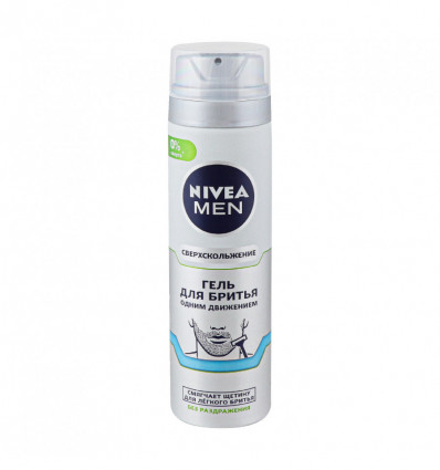 Гель для гоління Nivea Men 3-денної щетини для чутливої шкіри 200мл