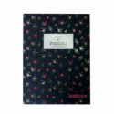 Записная книжка PICCOLI, А5, 80 л., клетка, интегральная обл., темно-синяя ( BM.24522101-03 )