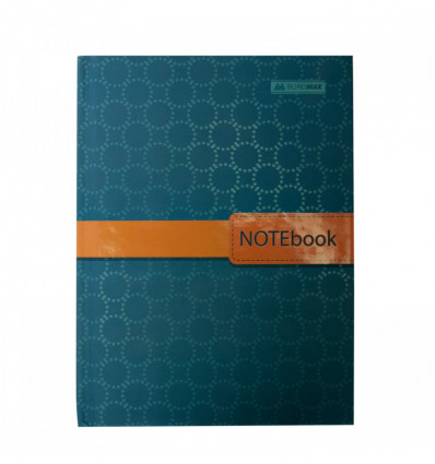 Записна книжка INSOLITO, А5, 96 арк., клітинка, тверда картонна обкладинка, бірюзова