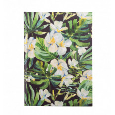 Записна книжка FLORISTICA, А5, 96 арк., клітинка, тверда картонна обкладинка, салатова ( BM.24511104