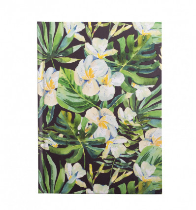 Записна книжка FLORISTICA, А5, 96 арк., клітинка, тверда картонна обкладинка, салатова ( BM.24511104