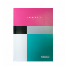 Записная книжка CHIAZZATO BM.24522102-10, А5, 80 л., клетка, интегральная обложка, розовая