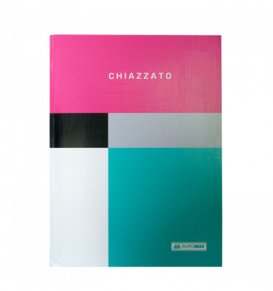 Записна книжка CHIAZZATO, А5, 80 арк., клітинка, інтегральна обкладинка, рожева