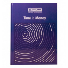 Книга канцелярская TIME IS MONEY BM.2400-102, А4, 96 л., клетка, офсет, твердая ламинированная облож