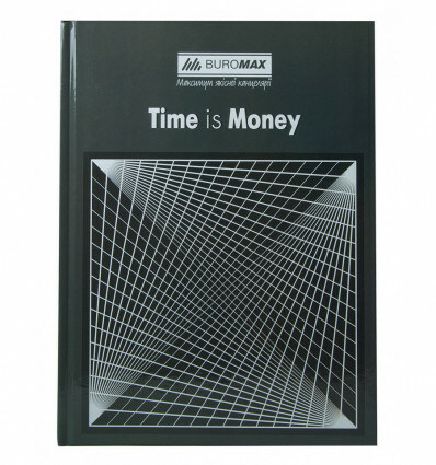 Книга канцелярська TIME IS MONEY BM.2400-109і, А4, 96 арк., клітинка, офсет, тверда ламінована обк