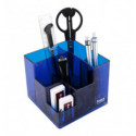 Набор настольный Axent Cube 2106-02-A, 9 предметов, в картонной коробке, синий