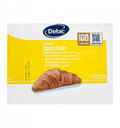 Масло Debic Croissant для круассанов 82% 2кг