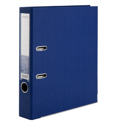 Папка-регистратор Axent Prestige+ 1721-02C-A, двусторонняя, A4, 50 мм, собранная, синяя