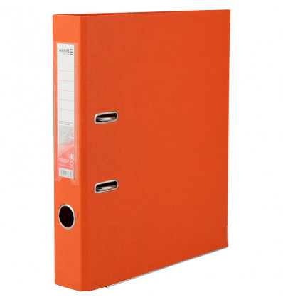 Папка-регистратор Axent Delta D1711-09P, двусторонняя, A4, 50 мм, разобранная, оранжевая