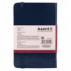 Книга записна Axent Partner 8301-02-A, A6-, 95x140 мм, 96 аркушів, клітинка, тверда обкладинка, синя