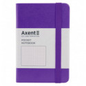 Книга записная Axent Partner 8309-11-A, A6-, 95x140 мм, 96 листов, точка, твердая обложка, фиолетова