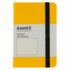 Книга записна Axent Partner 8309-08-A, A6-, 95x140 мм, 96 аркушів, крапка, тверда обкладинка, жовта
