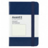 Книга записная Axent Partner 8309-02-A, A6-, 95x140 мм, 96 листов, точка, твердая обложка, темно-син