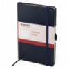 Книга записная Axent Partner 8203-02-A, A4, 210x295 мм, 100 листов, клетка, твердая обложка, синяя