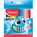 Фломастери COLOR PEPS Ocean, 12 кольорів ( MP.845720 )