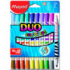 Фломастери COLOR PEPS DUO, 20 кол. ( MP.847010 )
