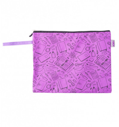 Папка для зошитів "ШКОЛА", А4, 33x24x1 см, фіолетова