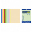 Цветная бумага BUROMAX PASTEL+INTENSIVE ассорти А4 80г/м² 20 листов ( BM.2721620E-99 )