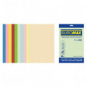Цветная бумага BUROMAX PASTEL+INTENSIVE ассорти А4 80г/м² 20л (BM.2721620E-99)