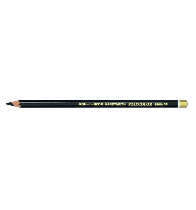 Художній кольоровий олівець POLYCOLOR, айворі чорний