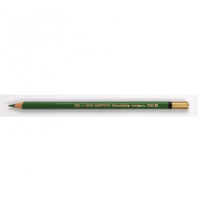 Олівець акварельний MONDELUZ 3720. Потовщений м'який грифель. Колір - зелений луг