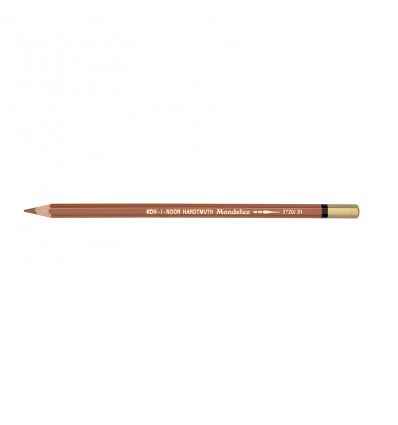 Олівець акварельний MONDELUZ 3720. Потовщений м'який грифель. Колір - світло-коричневий